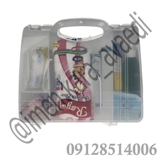جعبه کمک اولیه کیفی دیبا با لوازم